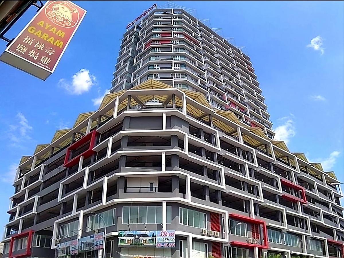 Ipoh City Modern Homestay Octagon 5-7 Pax Apartment Suite Free Parking By City Home Empire Exterior foto